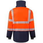 Leo Workwear Dartmoor Iso 20471 Cl 3 Ecoviz 10K Breathable Bomber Jacket