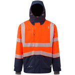 Leo Workwear Dartmoor Iso 20471 Cl 3 Ecoviz 10K Breathable Bomber Jacket