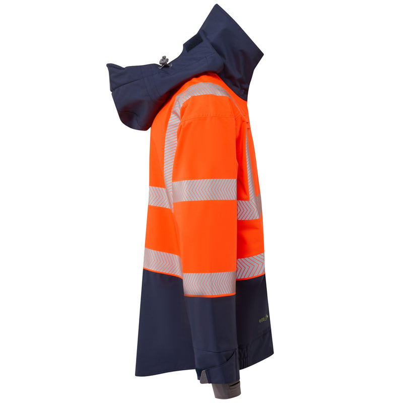 Leo Workwear Dartmoor Iso 20471 Cl 3 Ecoviz 10K Breathable Bomber Jacket