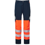 Leo Workwear Winswell Leo Ecoviz Womens Lightweight Polyester Stretch Cargo Trousers - CL05 - thumbnail 11