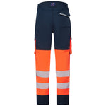 Leo Workwear Winswell Leo Ecoviz Womens Lightweight Polyester Stretch Cargo Trousers