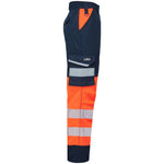 Leo Workwear Winswell Leo Ecoviz Womens Lightweight Polyester Stretch Cargo Trousers - CL05 - thumbnail 14