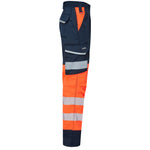 Leo Workwear Winsford Leo Ecoviz Lightweight Polyester Stretch Cargo Trousers