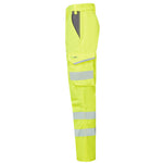 Leo Workwear Winsford Leo Ecoviz Lightweight Polyester Stretch Cargo Trousers