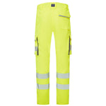 Leo Workwear Winsford Leo Ecoviz Lightweight Polyester Stretch Cargo Trousers