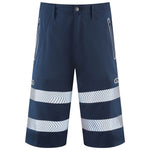 Leo Workwear Kingsley Leo Ecoviz Performance+ Shorts - thumbnail 2