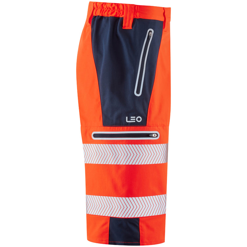 Leo Workwear Kingsley Leo Ecoviz Performance+ Shorts