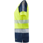 Leo Workwear Lorna Leo Ecoviz Performance+ Womens Dual Colour T-Shirt - TL16 - thumbnail 6
