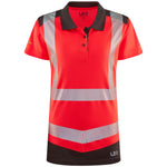 Leo Workwear Elmscott Leo Ecoviz Performance+ Womens Dual Colour Polo Sh