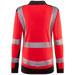 Leo Workwear Hazelwood Leo Ecoviz Performance+ Women's Dual Colour Sleeved Polo Shirt - PL15