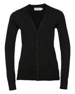 Russell Ladies V-Neck Knitted Cardigan - thumbnail 5
