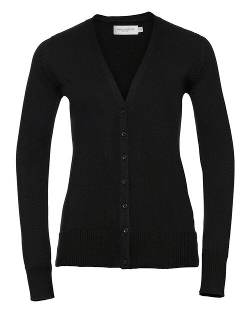 Russell Ladies V-Neck Knitted Cardigan