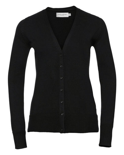 Russell Ladies V-Neck Knitted Cardigan