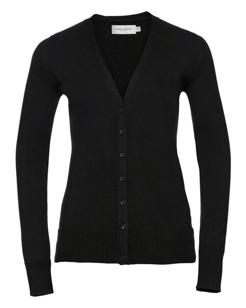 Russell Ladies V-Neck Knitted Cardigan