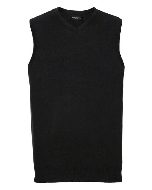 Russell V-Neck Sleeveless Pullover