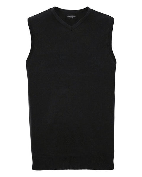 Russell V-Neck Sleeveless Pullover