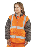 B-Seen Elsener Hi-Vis 7-in-1 Jacket and Bodywarmer Waterproof - thumbnail 11