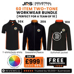 60 Item Two Tone Workwear Bundle with Free Logo (Perfect for a Team of 10) - thumbnail 1