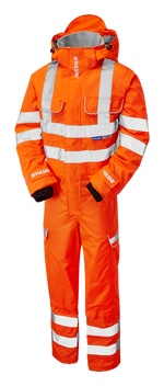 Pulsar Rail Spec Hi-Vis Waterproof Coverall - PR505 - [CLEARANCE]