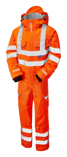 Pulsar Rail Spec Hi-Vis Waterproof Coverall - PR505 - [CLEARANCE]