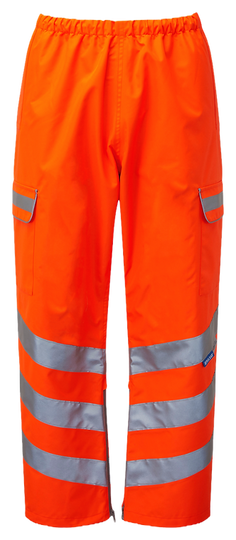 Pulsar Rail Spec Hi-Vis Waterproof Over Trousers - PR503TRS - [CLEARANCE]