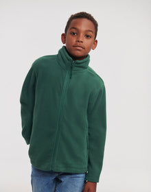 Russell Childrens Full Zip Outdoor Fleece