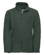Russell Childrens Full Zip Outdoor Fleece - thumbnail 2