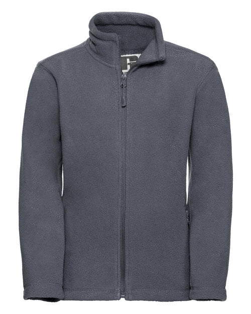 Russell Childrens Full Zip Outdoor Fleece