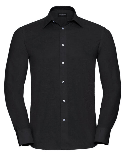 Russell Long Sleeve Tailored Oxford Shirt