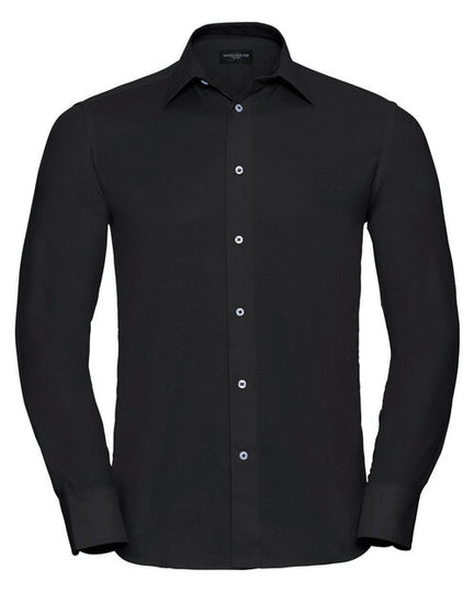 Russell Long Sleeve Tailored Oxford Shirt