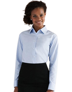 Russell Ladies Long Sleeve Tailored Oxford Shirt - thumbnail 3