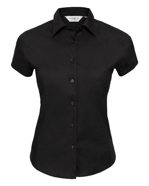 Russell Ladies Short Sleeve Fitted Shirt