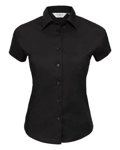 Russell Ladies Short Sleeve Fitted Shirt