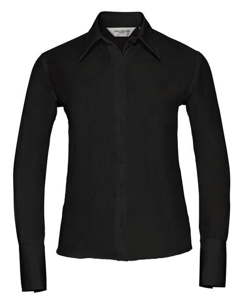 Russell Ladies Long Sleeve Ultimate Non-Iron Shirt