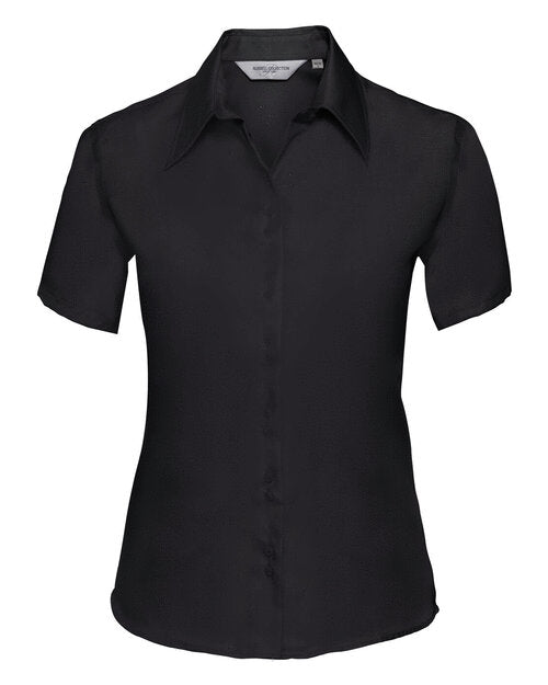 Russell Ladies Short Sleeve Ultimate Non Iron Shirt
