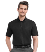 Russell Mens Short Sleeve Ultimate Non Iron Shirt - thumbnail 2