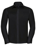 Russell Mens Long Sleeve Tailored Ultimate Non Iron Shirt - thumbnail 1