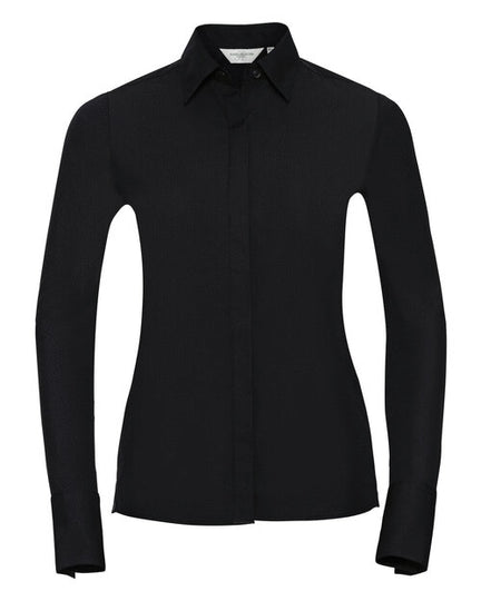 Russell Ladies Long Sleeve Ultimate Stretch Shirt