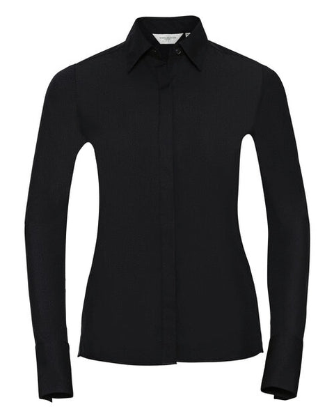 Russell Ladies Long Sleeve Ultimate Stretch Shirt