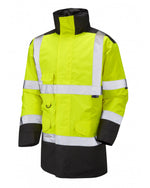 Leo Workwear Tawstock Hi-Vis Jacket - thumbnail 4