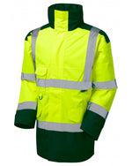 Leo Workwear Tawstock Hi-Vis Jacket - thumbnail 5