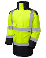 Leo Workwear Tawstock Hi-Vis Jacket - thumbnail 6