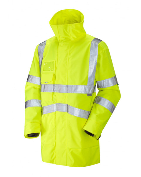 Leo Workwear Clovelly Iso 20471 Cl 3 Breathable Executive Jacket - [CLEARANCE]