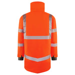 Leo Workwear PETROC Leo EcoViz® 10K Performance+ Dobby Fleece-Lined Anorak - thumbnail 3