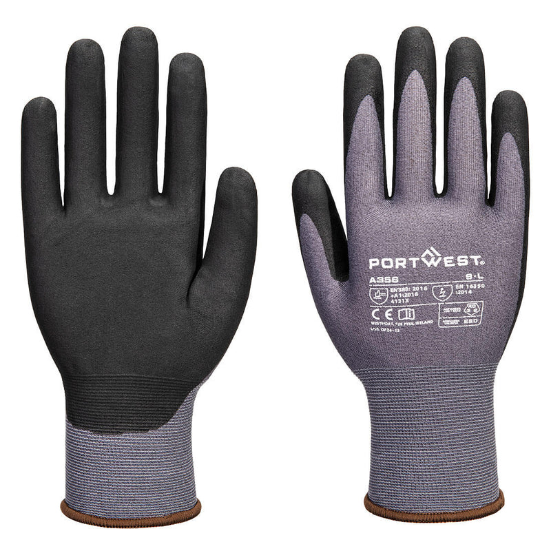 Portwest ESD 15 Nitrile Essential Glove (Pk12) - A356