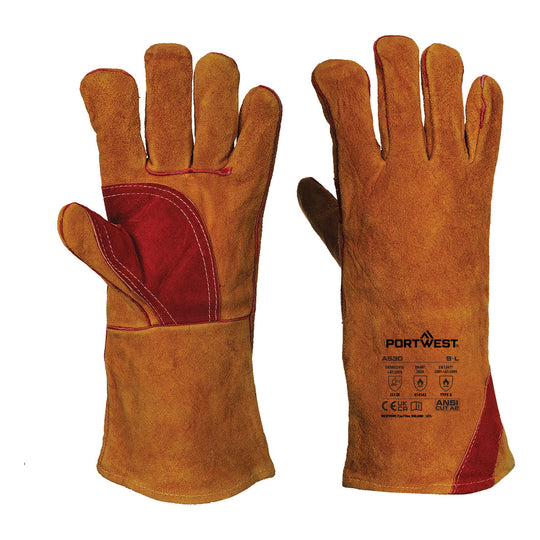 Portwest Reinforced Welding Gauntlet