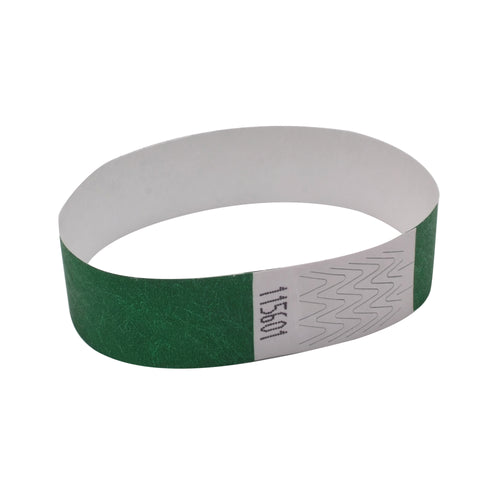 Announce Wrist Band 19mm Green – (Pack of 1000)