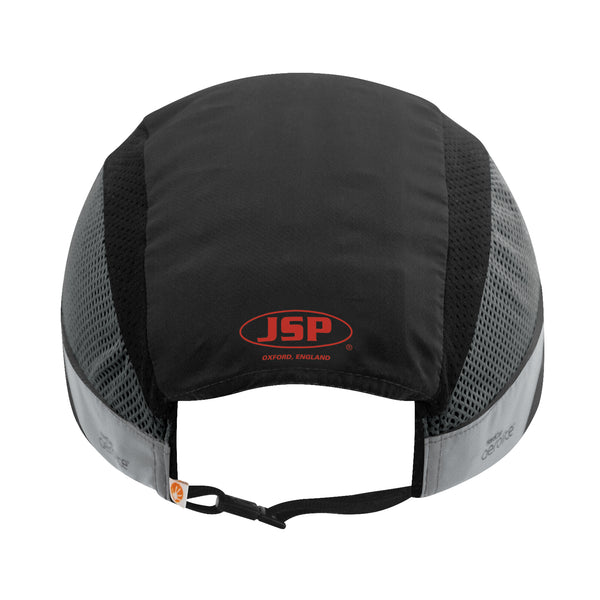 JSP HardCap Aerolite Lightweight Bump Cap - 5cm Peak - Black