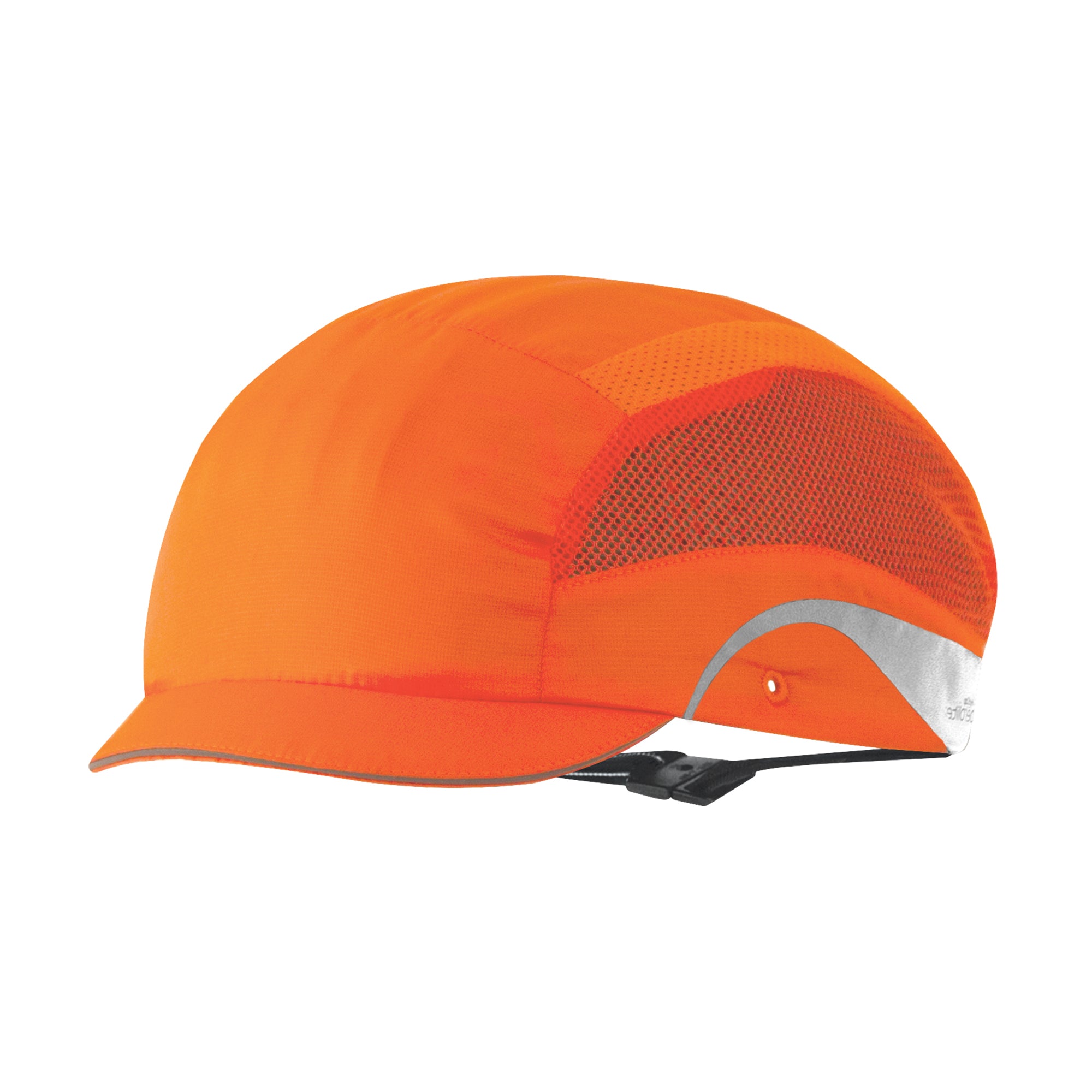 JSP HardCap Aerolite Lightweight Bump Cap - 2.5cm Peak - High Visibility Orange