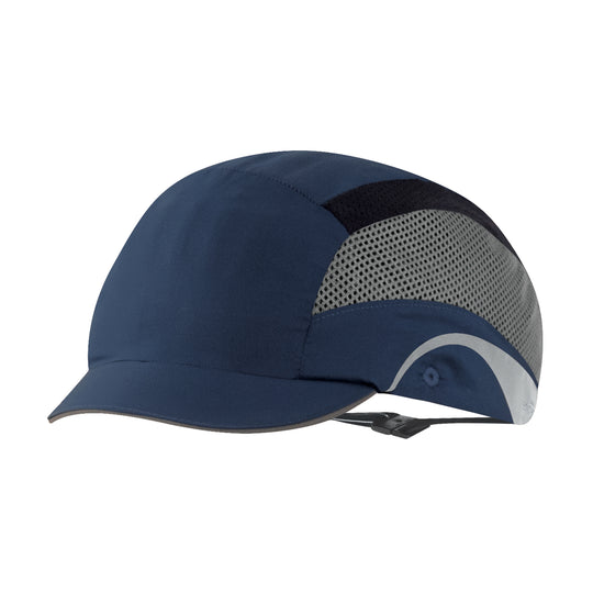 JSP HardCap Aerolite Lightweight Bump Cap - 2.5cm Peak - Navy
